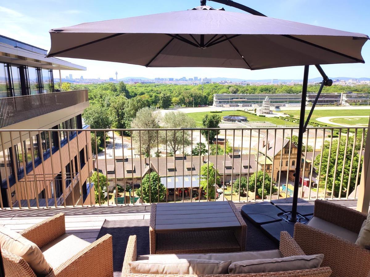 Panorama Apartment Vienna - Free Parking, Sauna & Fitness Bagian luar foto